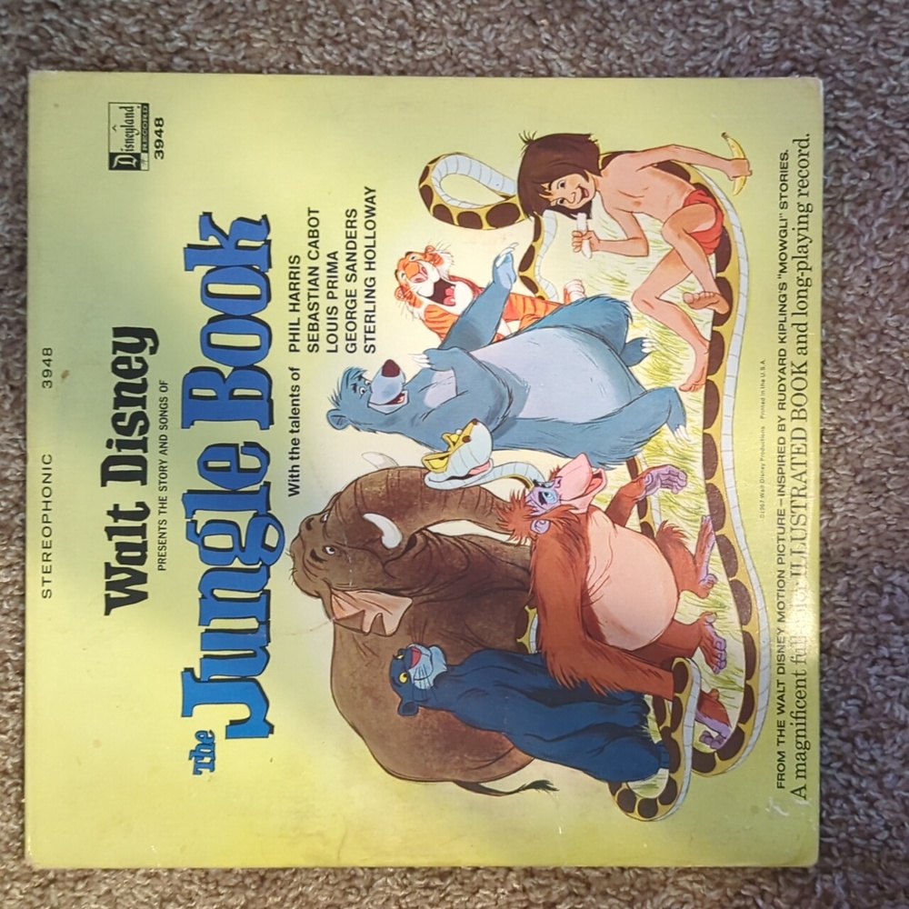 Disney Jingle Book vinyl